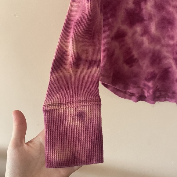 Maeve tie dye thermal top - Picture 3 of 6